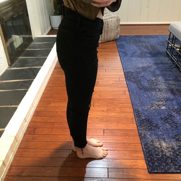 J. Brand stretch skinny ankle distressed jeans - Picture 2 of 8